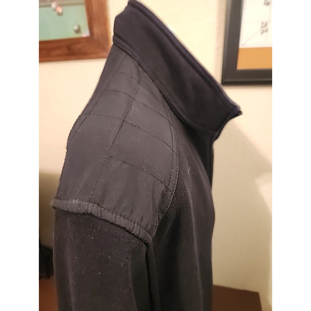 Apt 9 Mens XXL Black Zip Up Sweater Long Sleeve Cardigan Knit Jacket Size 2XL - Picture 4 of 5